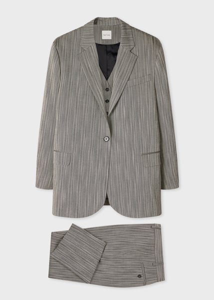 Paul Smith Women's Longline Herringbone Three-Piece Suit