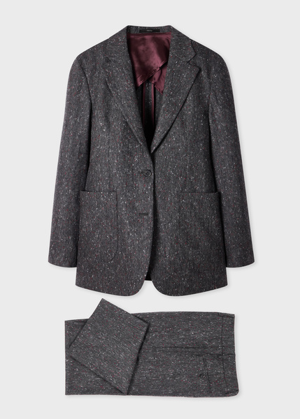 Paul Smith Women's Charcoal Donegal Wool Two-Piece Suit